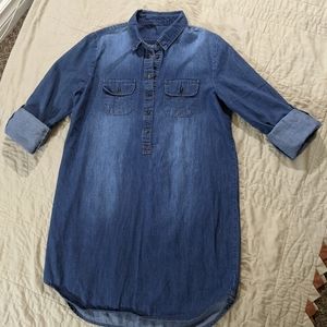 Denim dress